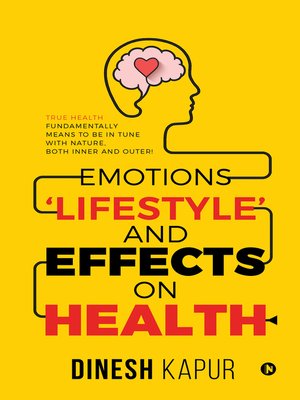 cover image of Emotions ‘Lifestyle' and Effects on Health